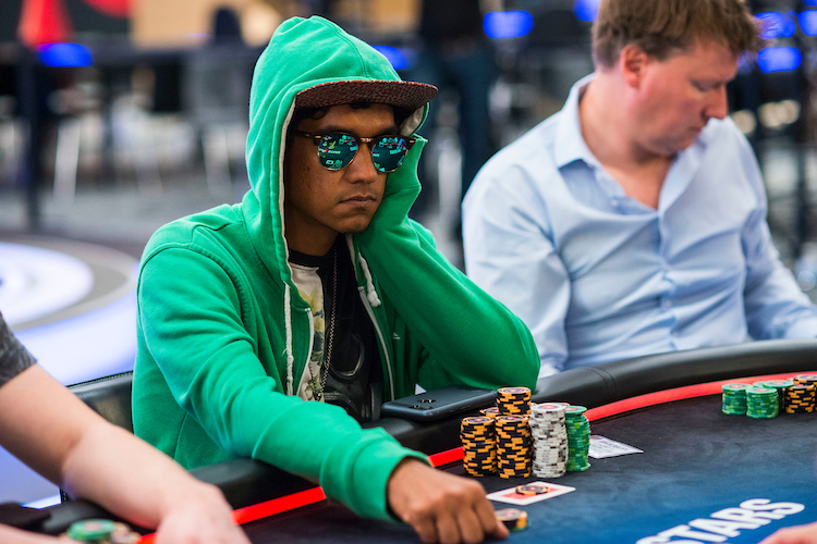 Upeshka Desilva_2018 EPT Barcelona_Main Event_Day 4_Giron_8JG0476